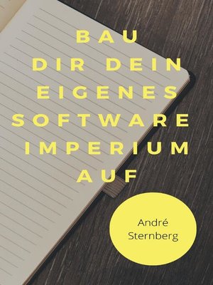 cover image of Bau dir dein eigenes Software Imperium auf